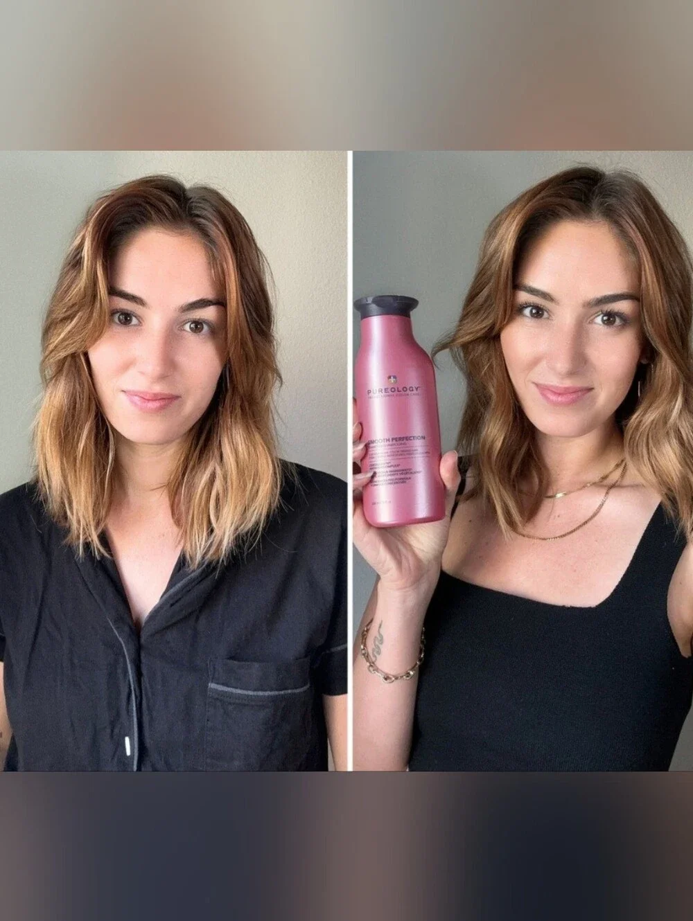 NWT FULL SET PUREOLOGY  Smooth Perfection Shampoo 226ml & Conditioner 226ml DUO